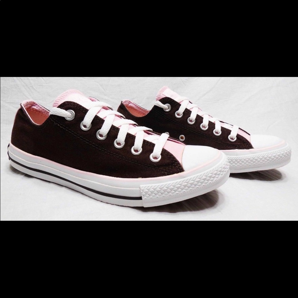 Converse All Star Brown & Pale Pink Shoes